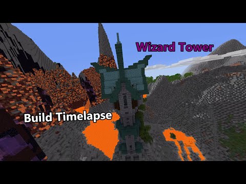 IronBean - Minecraft Wizard Tower Timelapse