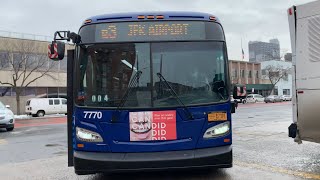 JFK Airport Bound 2019 New Flyer XD40 Xcelsior 7770✈️Q3 Bus From 165th St Terminal To JFK Airport