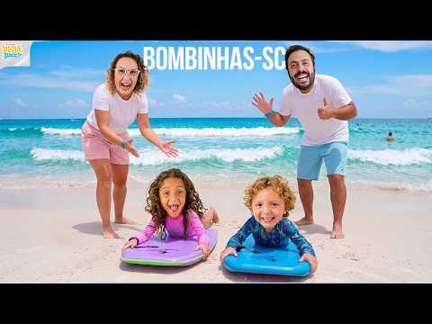 VIAGEM EM FAMÍLIA PARA BOMBINHAS EM SANTA CATARINA - FAMÍLIA BELLA E LUCCA SHOW