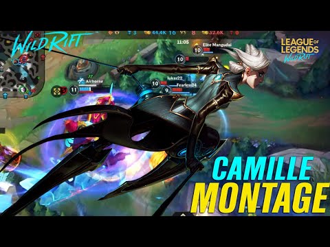 Wild Rift CAMILLE Montage - Best CAMILLE Plays | LoL Wild Rift Montage