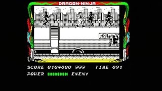DRAGONNINJA - 128K (ZX SPECTRUM - FULL GAME)