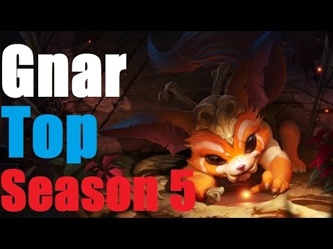 Ranked DuoQ: Season 5 Gnar Top Vs Poppy