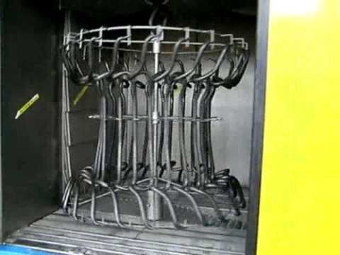 CM - \M/1250 X-A\ Hanger shotblasting machine