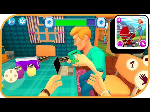 Mom is busy all day!Mother Simulator: Happy Virtual Family Life #6 | Skytec Games, Inc. | HayDay - YouTube