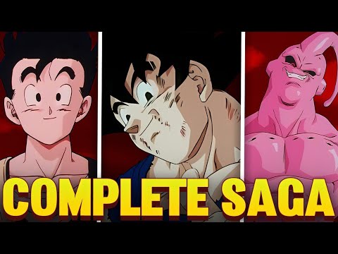 The CRAZIEST Chapter in Dragon Ball Z: The Entire Majin Buu Saga Compilation