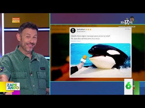 La divertida ronda de chistes sobre la orca Gladis de Dani Mateo, Iñaki Urrutia y Miki Nadal