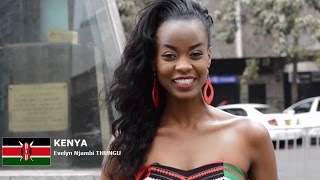 Evelyn Njambi Contestant from Kenya for Miss World 2016 Introduction