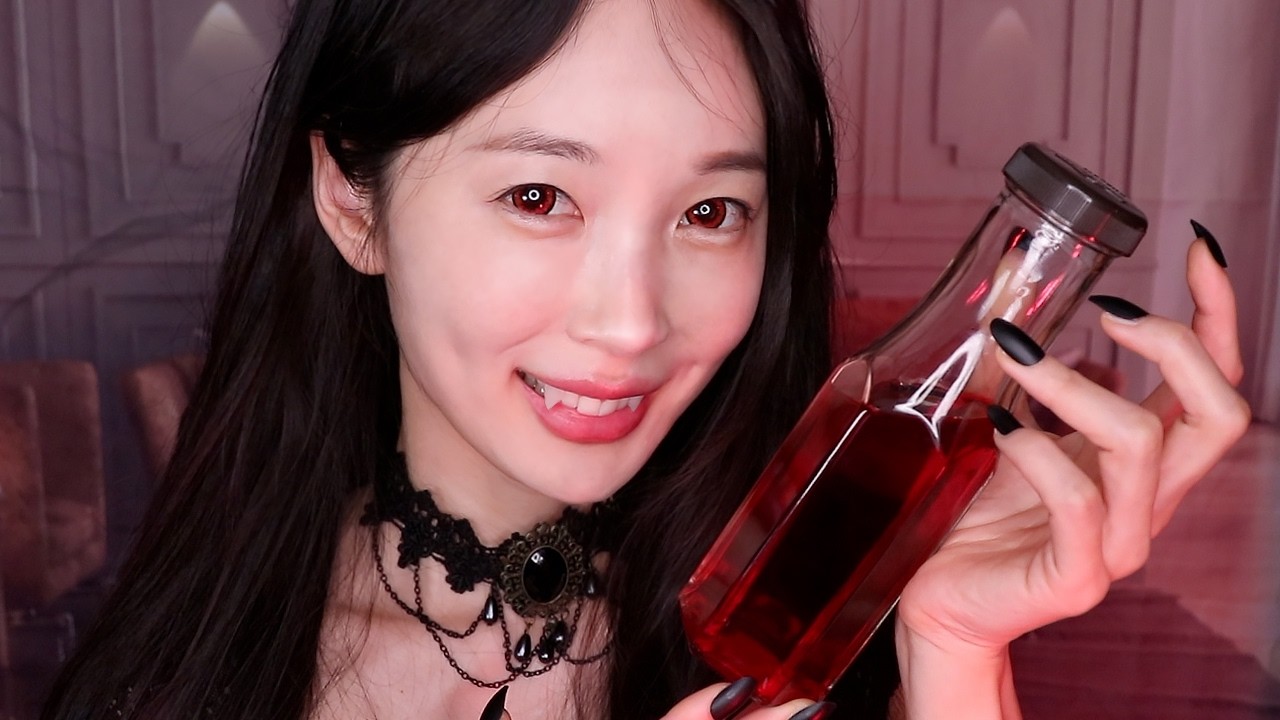 ASMR 뱀파이어의 지극히 개인적인 Q&A 당신의 속을 훤히 들여다볼지도 Vampire's Extremely Personal Questions I Can See 