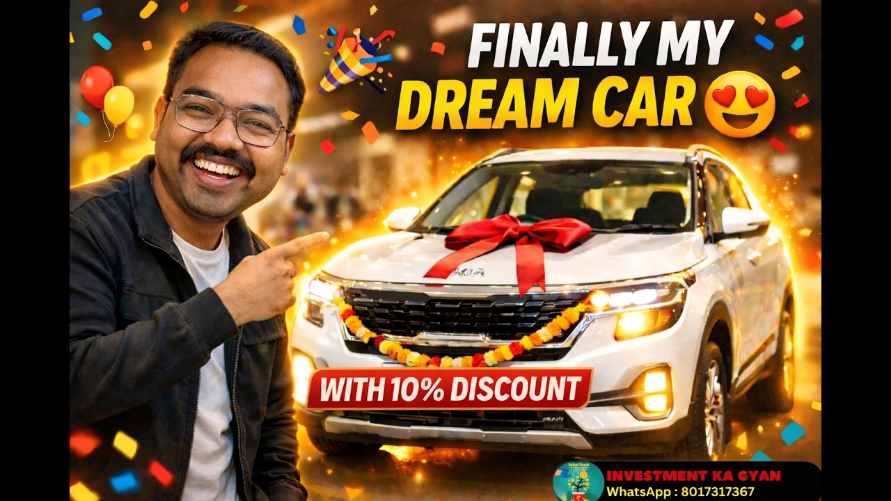 From Investment to Dream Car 😍 | Kia Seltos HTX Delivery | My Success Story