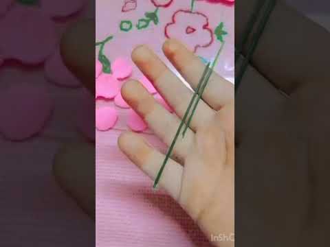 How to make rose 🌹 flowers with clay #shorts#viralvideo