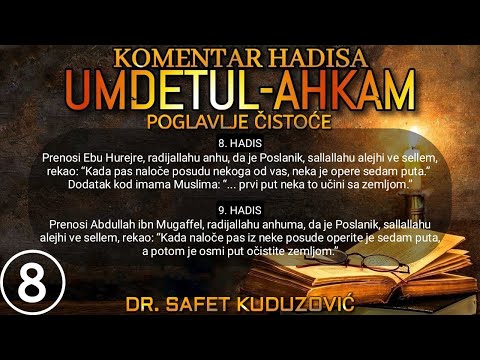 8. UMDETUL-AHKAM - Kada pas naloče posudu nekoga od vas, neka je opere sedam puta.