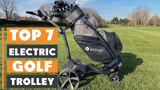 Top 7 Electric Golf Trolleys Reviewed Save Energy & Play Better