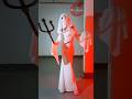 Trick or Treat Ghost Girl With Spear 👻😍 Halloween Cosplay #shorts