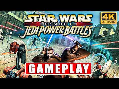 STAR WARS: EPISODE 1: JEDI POWER BATTLES Gameplay Walkthrough - No Commentary (PC)