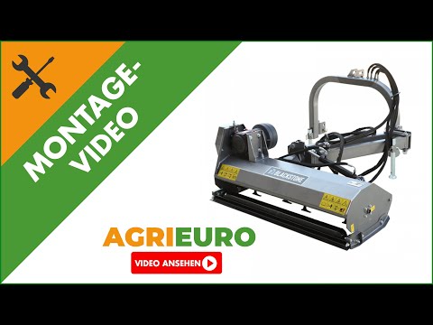 Montagevideo Seitlicher Böschungsmulcher BlackStone BV 100 - 120 - 140 L