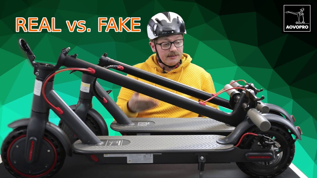 Watch video AOVOpro FAKE vs. REAL - Electric Scooter | Detailed Review (EN) Now AOVOpro FAKE vs. REAL - Electric Scooter | Detailed Review (EN)