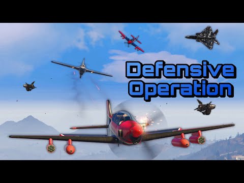 Defending our Hangars from Multiple Hostile Pilot Crews - GTA Online