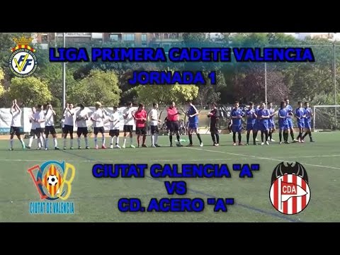 2016-17_J1_Primera Cadete Valencia_G-1_Ciutat Valencia A (0-3) Acero A