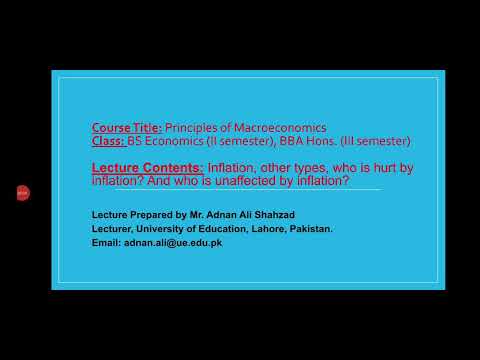 Lecture 16, Principles of Macroeconomics