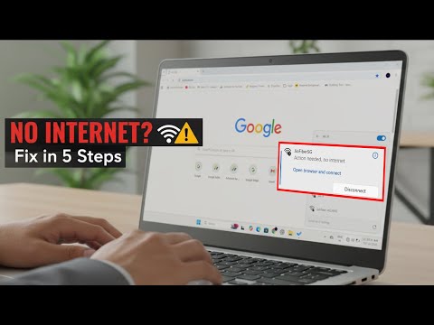 Come risolvere il problema "Azione necessaria - Nessuna connessione Internet" su Windows durante ...