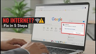 How to Fix “Action Needed – No Internet” on Windows While Connecting to Wi-Fi