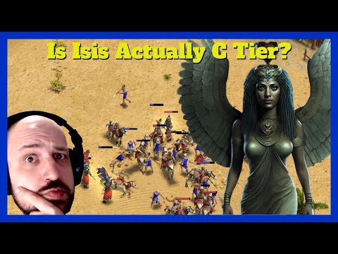 Today we try to make Isis work again | 1v1 Isis vs Odin #aom #ageofempires