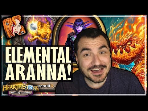 ARANNA IS BETTER THAN EVER?! - Hearthstone Battlegrounds