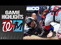 Nationals vs. Marlins Game Highlights (4/26/24) | MLB Highlights