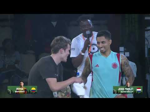 World Freestyle Football Championship 2023 🇰🇪 |  Men's Top 8: Boyka vs Jesse