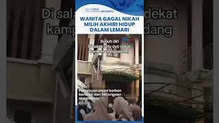 Kisah Pilu Wanita Padang Gagal Nikah Pilih Akhiri Hidup, Ditemukan Tergantung di Lemari Penginapan