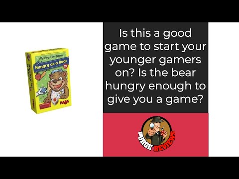 The Purge: # 4156 Hungry as a Bear: Is this the right game to start your kids on their board gaming journey?