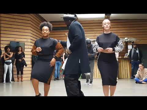 Kizomba Dance - Ledoux Dianza, Isabelle Crepin & Adeline Suédois | 2 ladies vs 1 man