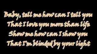 Marc Terenzi  Love to be loved by you with lyrics
