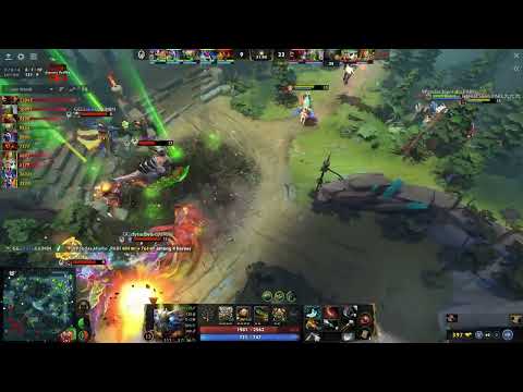 Kiyotaka's Perspective - in his beautiful jumps catching TA | ESL One Berlin Major 2023 #dota2