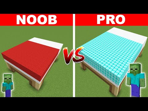 NOOB VS PRO DEV YATAK YAPMAK 😱 - Minecraft