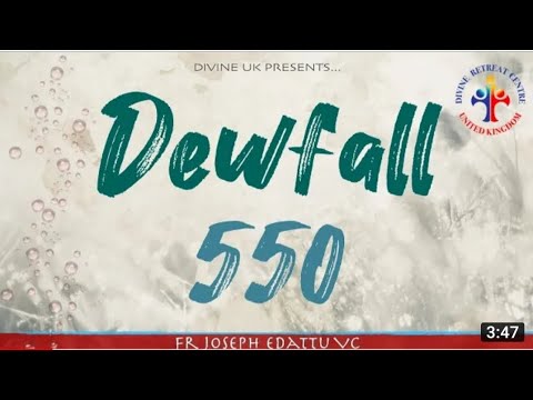 Dewfall 550 - What is God's aim?