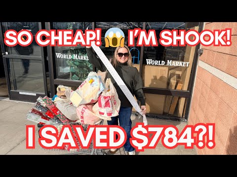 90% OFF?! 😱 World Market Holiday Clearance HAUL | INSANE Deals! Part 1