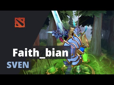 Faith_bian plays Sven Dota 2 Full Game