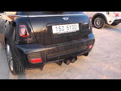 MINI COOPER Akrapovic exhaust R56 jcw