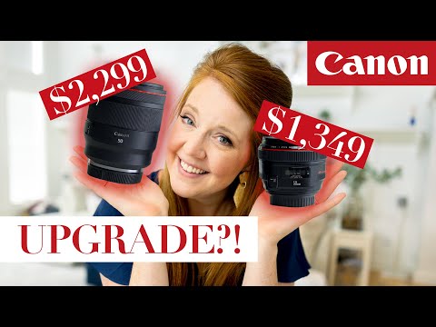 RF 50mm vs EF 50mm... worth your money?!