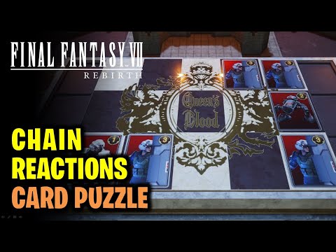 Chain Reactions Card Puzzle | Costa del Sol Card Carnival | Final Fantasy 7 Rebirth