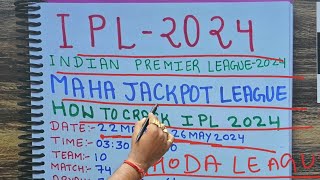 ipl 2024 advance match prediction | Indian Premier League 2024 | ipl 2024 jackpot prediction