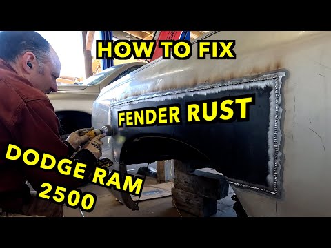 Fixing My Dodge Ram Truck Fenders & Bed Was Not Easy. Ram Rescue Part 5.