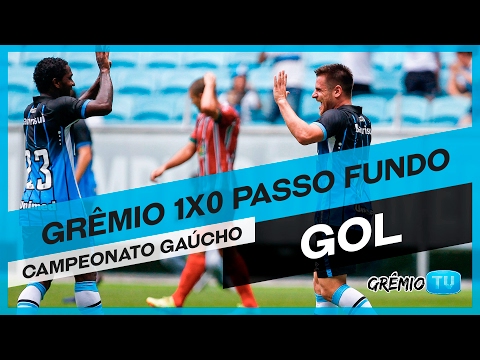 [GOL] Grêmio 1x0 Passo Fundo (Gauchão 2017) l GrêmioTV