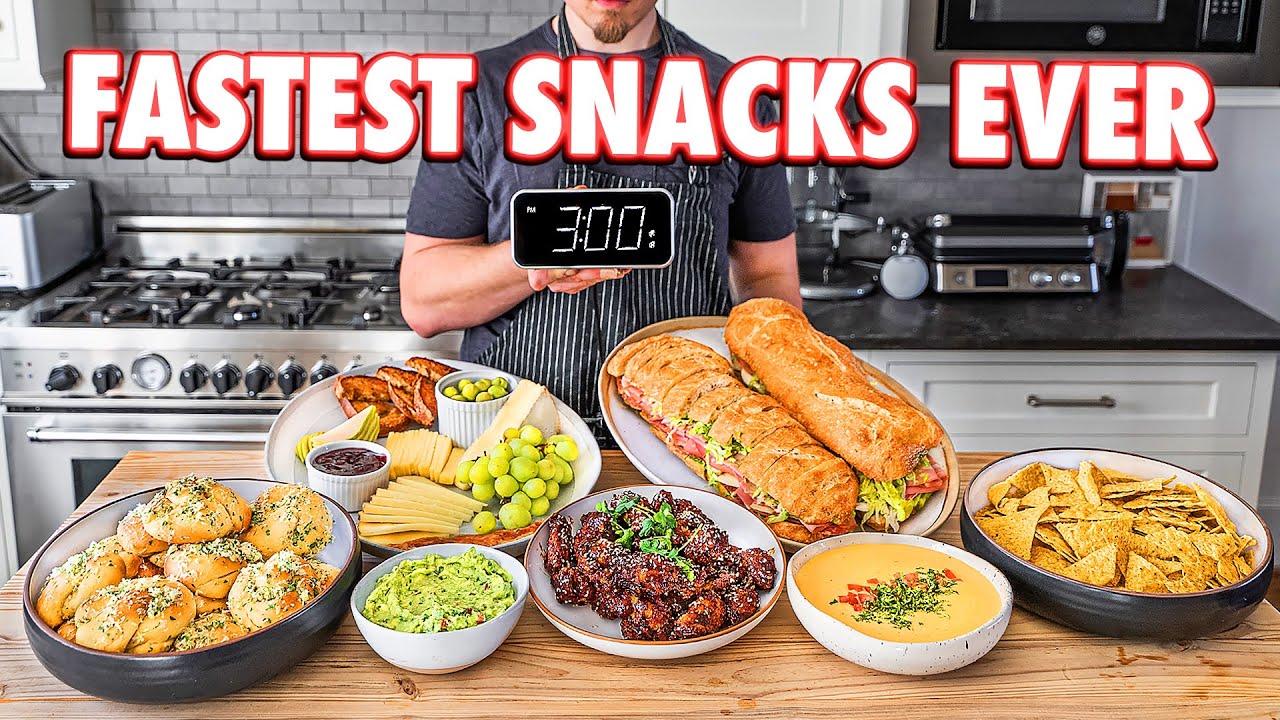 Watch video Last Minute Super Bowl Food Spread In 3 Hours Now Last Minute Super Bowl Food Spread In 3 Hours