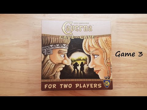 Caverna: Cave vs Cave - Solo Playthrough - Game 3