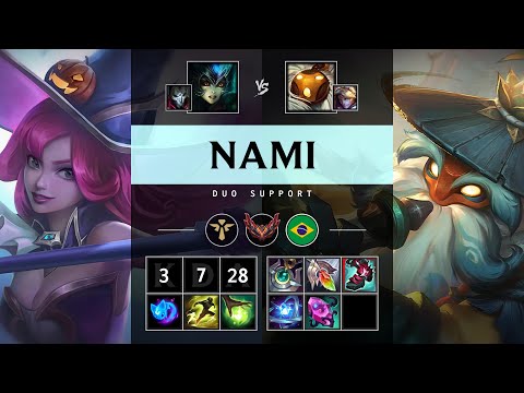 Nami Support vs Bard - BR Grandmaster Patch 25.16
