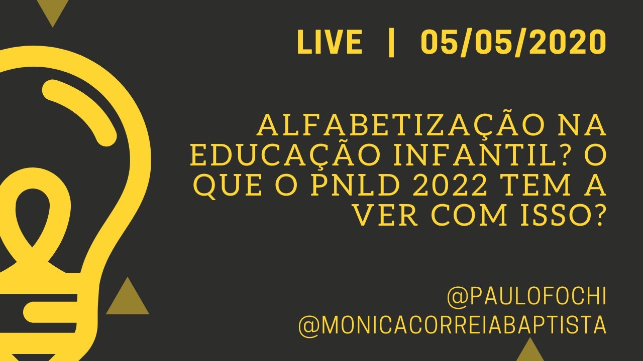 Alfabetização na Educação Infantil? O que o PNLD 2022 tem a ver com isso?