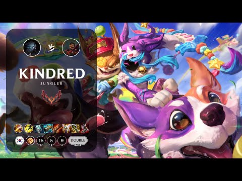 Kindred Jungle vs Graves - KR Grandmaster Patch 13.9