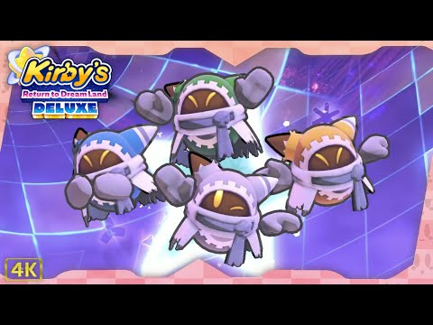 Kirby: Magolor Epilogue ⁴ᴷ Full Playthrough (All Platinum Medals & Secret Level) 4-Player